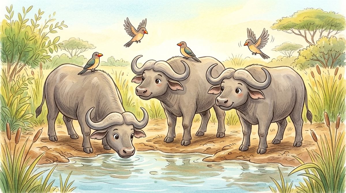 《動物數一數》第 4 頁插圖