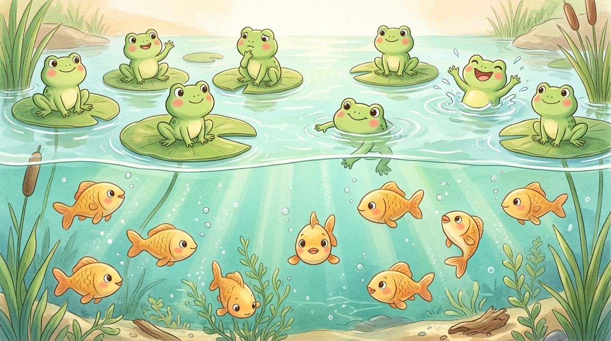 《動物數一數》第 7 頁插圖
