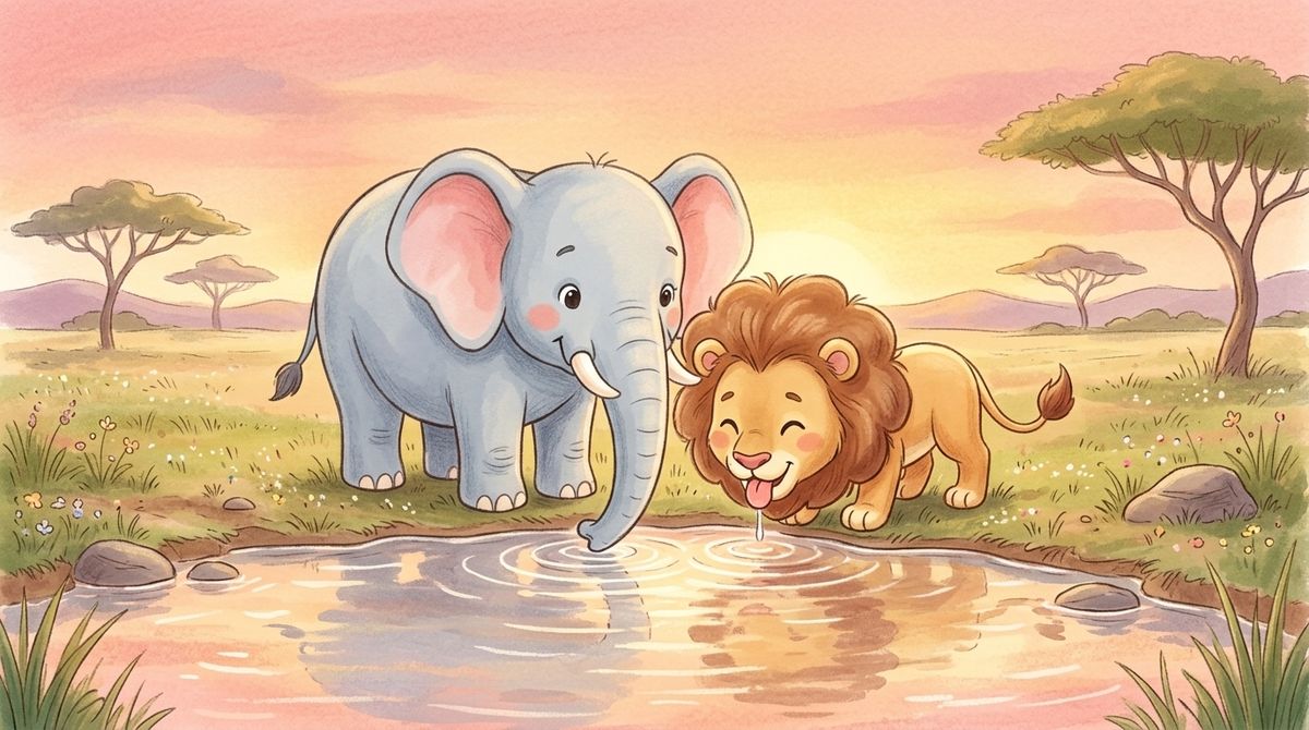《動物數一數》第 9 頁插圖