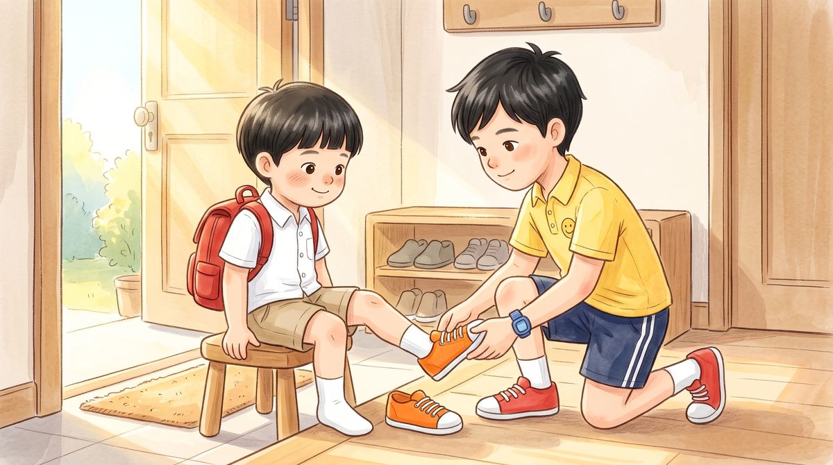 《哥哥和我》第 4 頁插圖